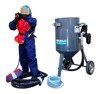 STANDARD remote controlled sand blasting package 200L