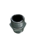 Rubber Double Nipple with equal male threads 1 1/4"