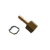 Air inlet stub for pneumatic control hose