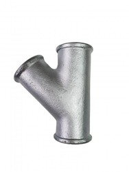 Y-Stück gummiert 45 Grad 1 1/4"